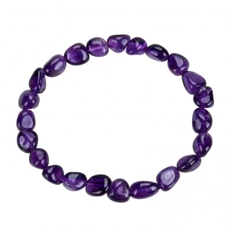 Armband Nuggets 6-8mm Amethyst