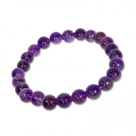 Armband Kugeln 8mm Amethystquarz