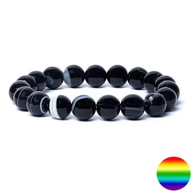 Armband - Shivas Auge Achat 10mm