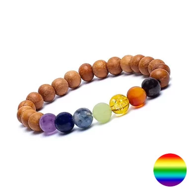 Armband - Chakra Kadamholz