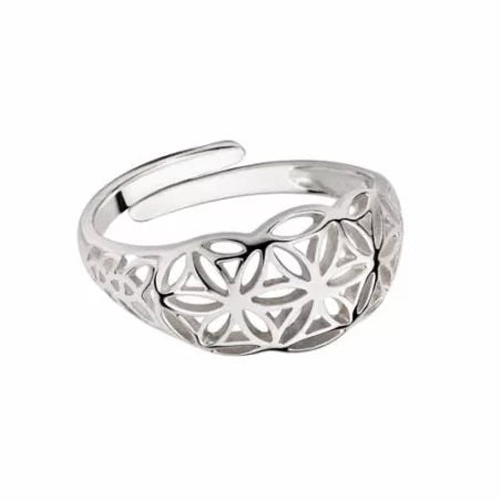 Lebensblume Fingerringe