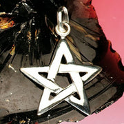 Anhänger Pentagramm 35 mm ohne Rand