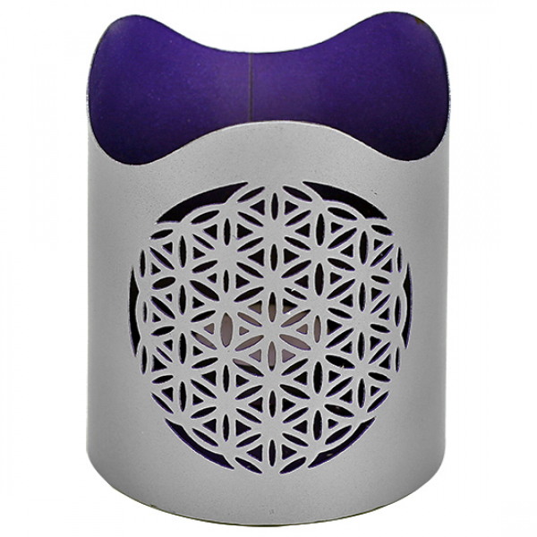 Blume des Lebens Windlicht