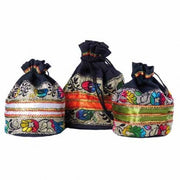 Brokatbeutel klein 12 x 8 cm