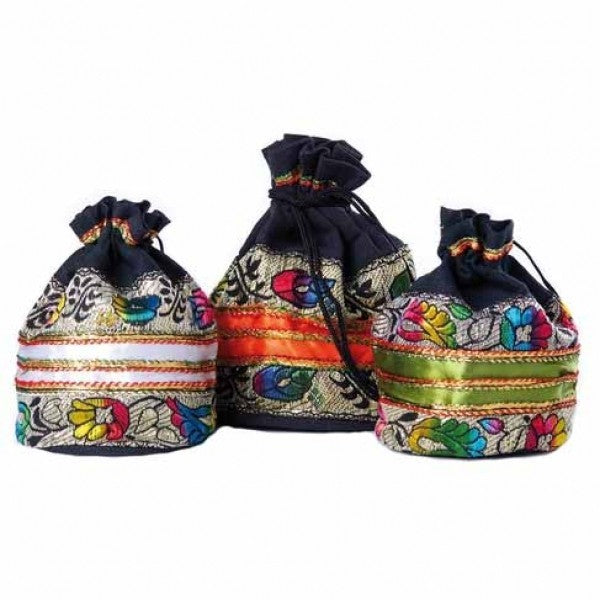 Brokatbeutel klein 12 x 8 cm