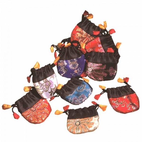 Brokattäschchen 7cm | in verschiedenne Farben