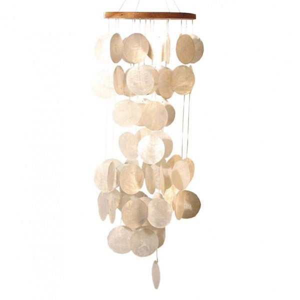 Capiz Muschel-Mobile natur gross