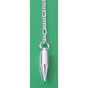 Diagramm-Pendel - 104 rhodiniert | mit Ring zum Halten