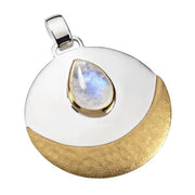 Collection inner Light - Symbolschmuck Anhänger - Intuition - Goldmond