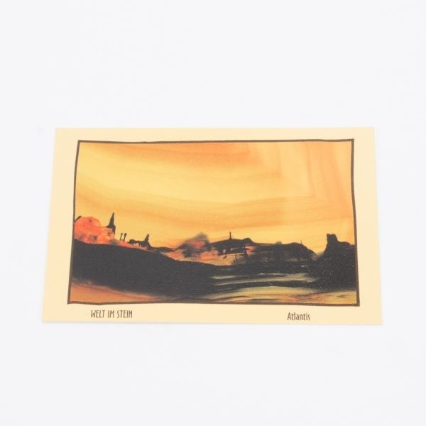 Karte Welt im Stein - Atlantis