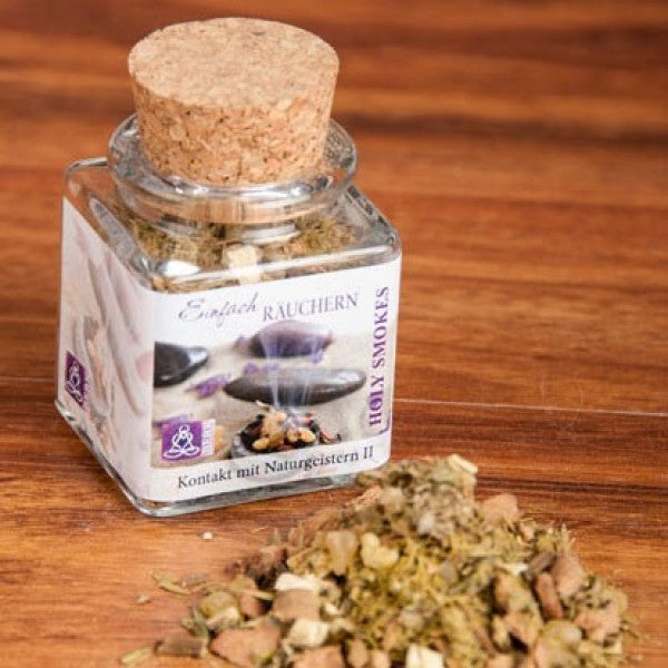 Kontakt mit Naturgeistern II - einfach Räuchern - Räucherwerk