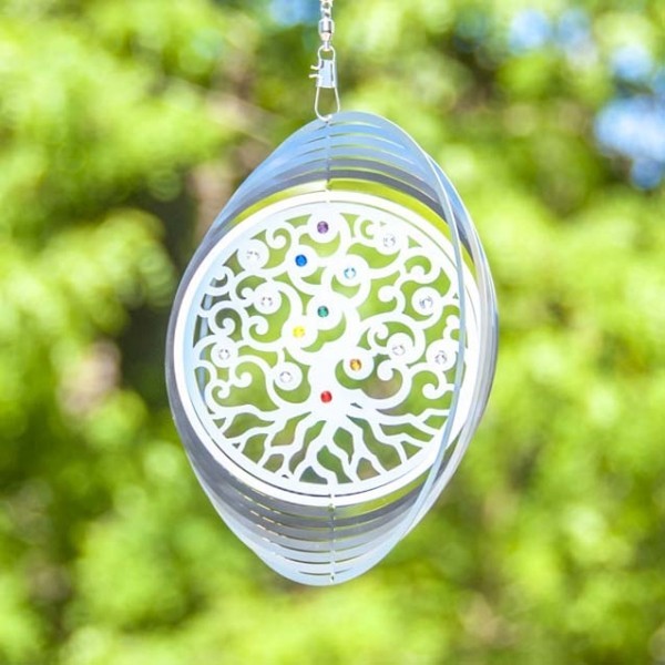 Mobile - Weltenbaum Yggdrasil Ø 15 cm | aus Edelstahl