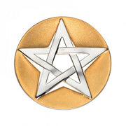 Collection inner Light - Symbolschmuck Anhänger – Pentagramm vergoldet