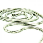 Schlangenkette - Collection inner Light - Silber 42cm + 5cm