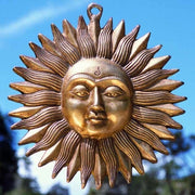 Sonne aus Messing | 19 cm Durchmesser