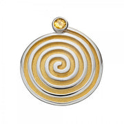 Collection inner Light - Symbolschmuck Anhänger – Spirale vergoldet