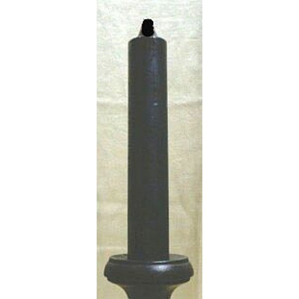 Stabkerze Jumbo schwarz