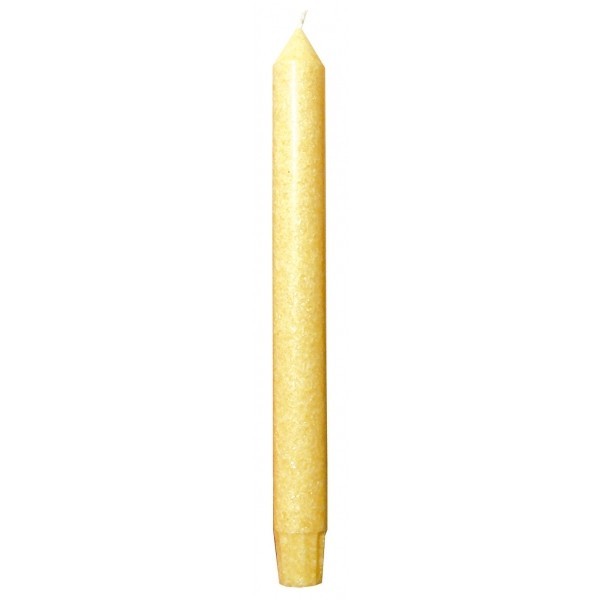 Stabkerzen 4er Set - gelb