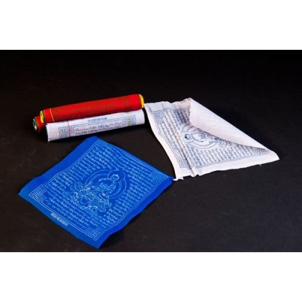 Tibetische Gebetsfahnen - Medizin Buddha | 10 bunte Fahnen