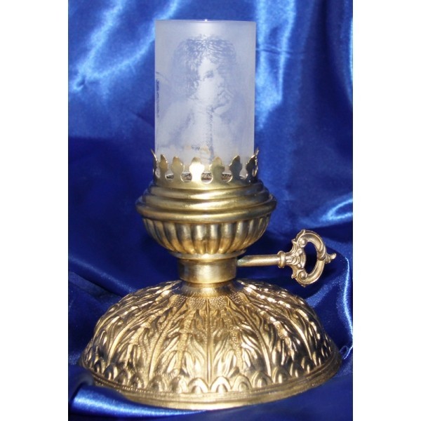 Windlicht Petrollampe Zylinderglas 17 cm