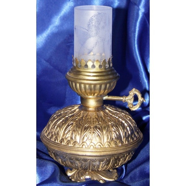 Windlicht Petrollampe Zylinderglas 22 cm