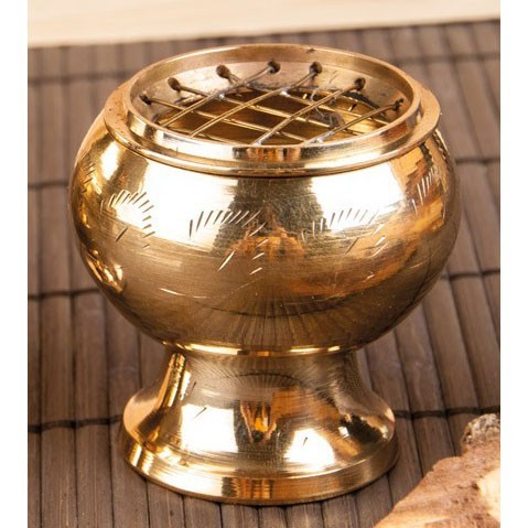 Netzgefäss Messing 3,5cm