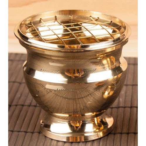 Netzgefäss Messing 7,5cm