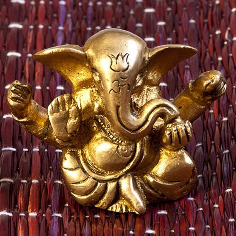 Ganesha 5cm Messing