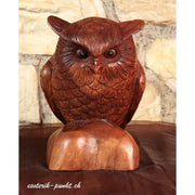 Eule - Soar-Holz 21cm
