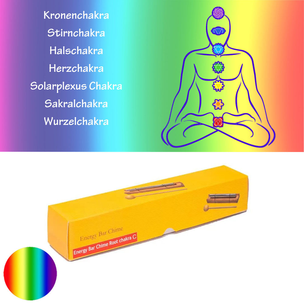 Heilungs Klangstab 1. Chakra - Ton C