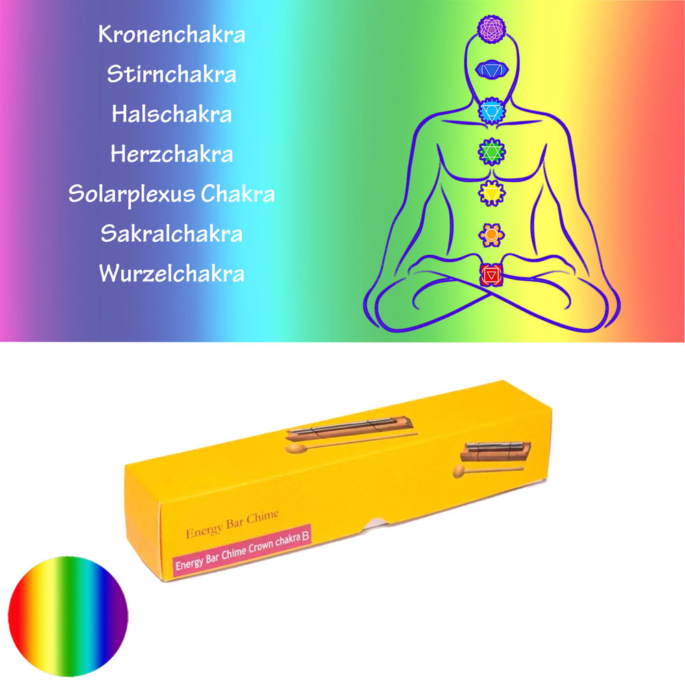 Heilungs Klangstab 7. Chakra - Ton B