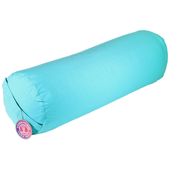 Yoga Bolster rund - türkis