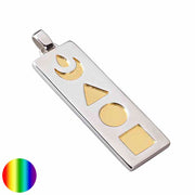 Collection inner Light - Symbolschmuck Anhänger – Transformation teilvergoldet