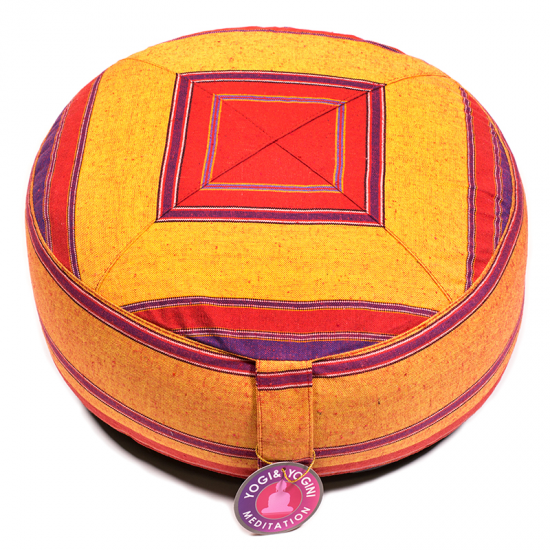 Multi Meditations-Kissen – rot-orange