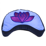 Lotus Meditations-Kissen – Mond blau