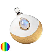 Collection inner Light - Symbolschmuck Anhänger - Intuition - Goldmond