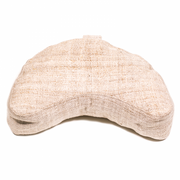 Hanf Meditations-Kissen Mond - natur