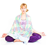 Yoga-Meditationstuch bunt