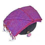 Schal für die Meditation - violett