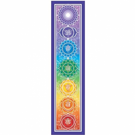 Auto-Aufkleber - Rainbow Chakra
