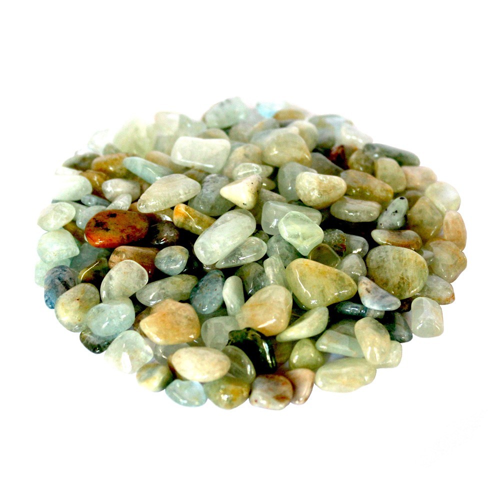 Aquamarin Trommelsteine 6-15mm