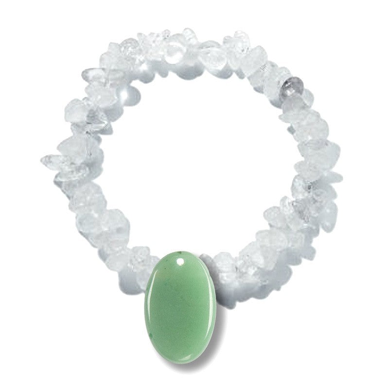 Kristall-Harmonie-Band mit Bergkristall