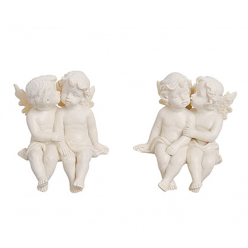 Engelpaar Kantenhocker