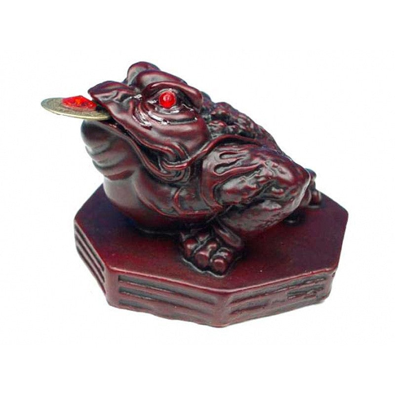 Feng Shui Frosch rot | Glückbringer im FengShui