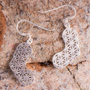 Ohrhänger - Blume des Lebens | 925 Sterling Silber