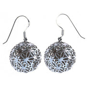 Ohrhänger Kugel - aus 925 Silber | Lebensblume