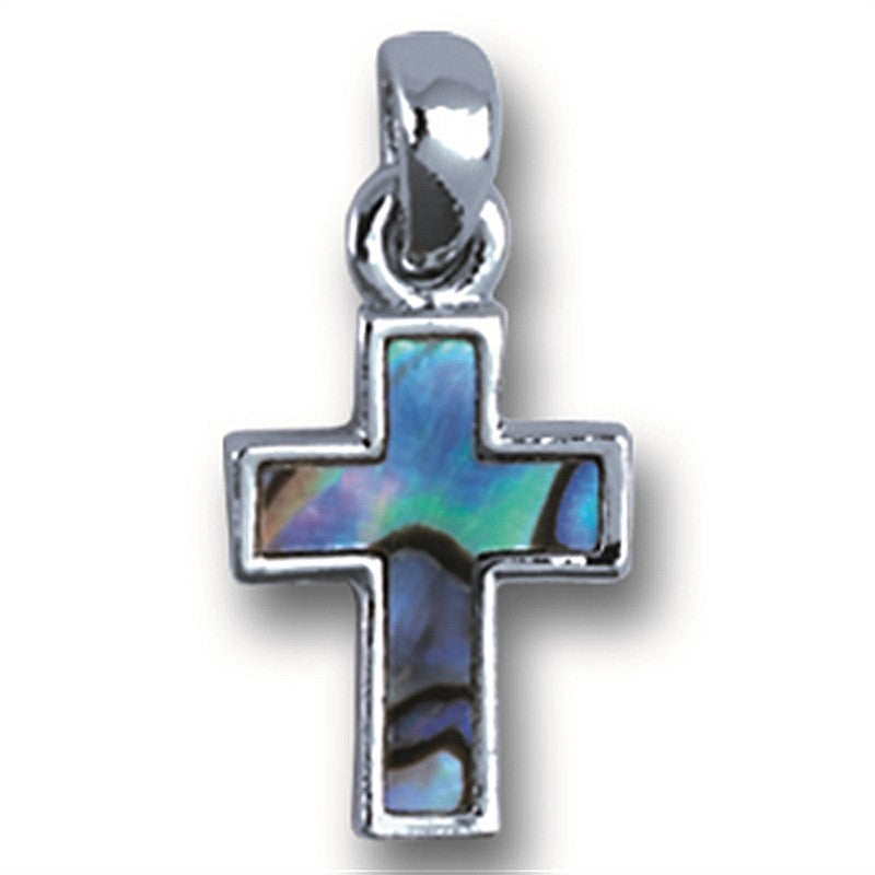 Anhänger Herz Paua-Muschel an Kette