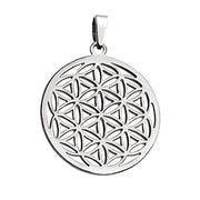 Collection inner Light - Blume des Lebens Anhänger - Silber 20mm