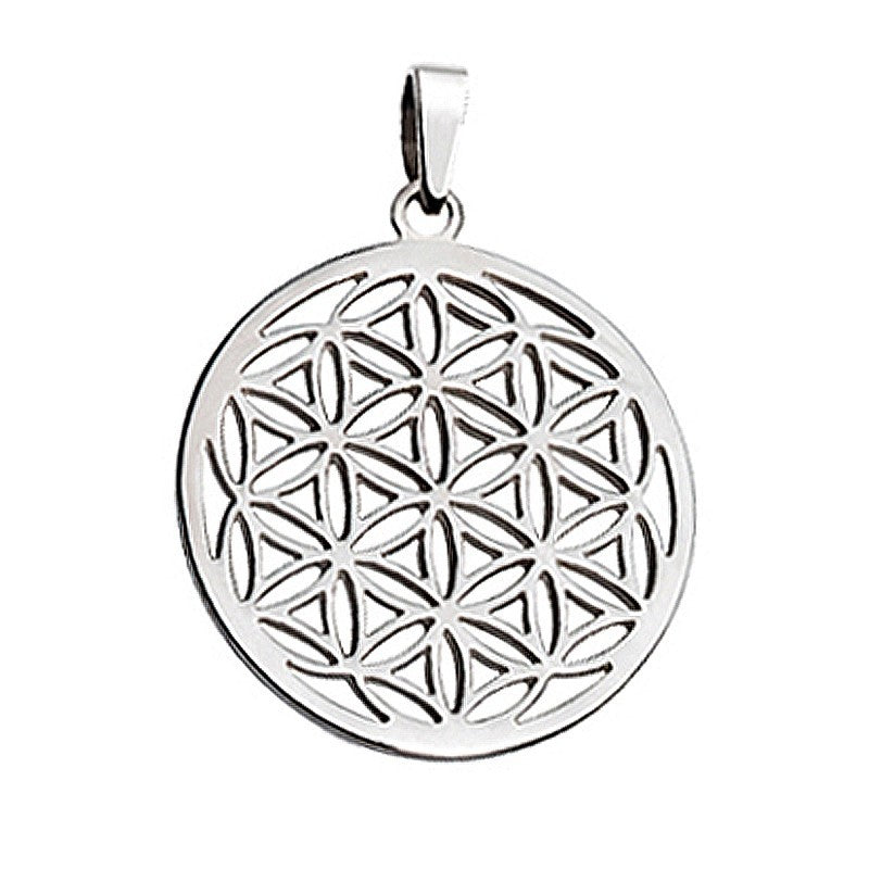 Collection inner Light - Blume des Lebens Anhänger - Silber 20mm