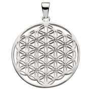 Collection inner Light - Powerblume des Lebens - Silber 30mm